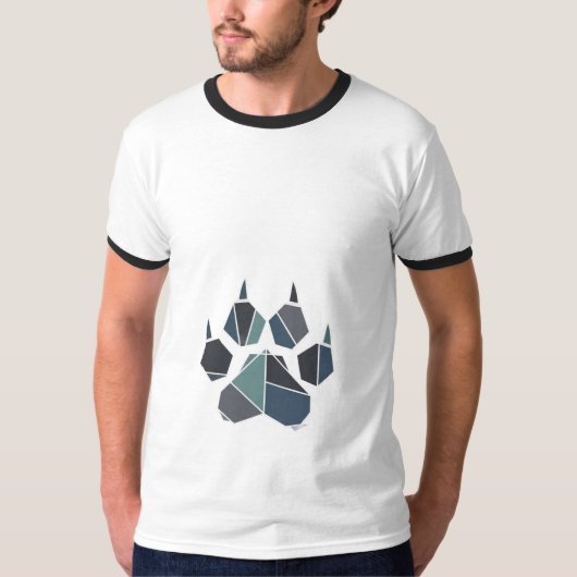ロボット犬の足パーツシャツ Tシャツ (正面)