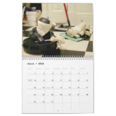 ロボット犬カレンダー カレンダー (3月 2026)