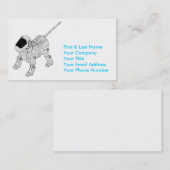 ロボット犬 名刺 (正面/裏面)