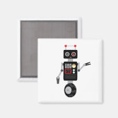 ロボット玩具 マグネット (正面/裏面)