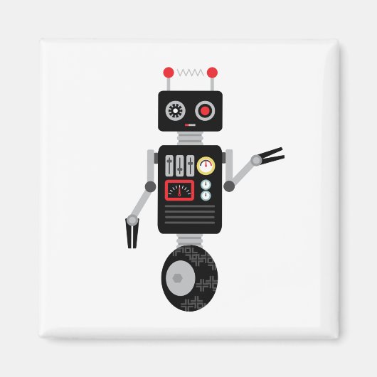 ロボット玩具 マグネット (正面)