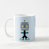 ロボット生活 コーヒーマグカップ (左)