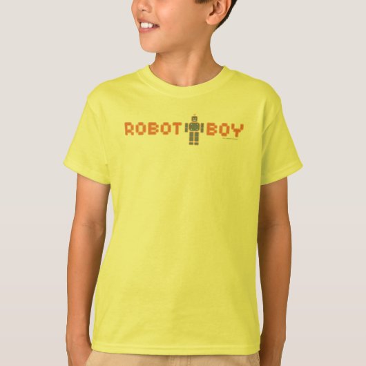 ロボット男の子 Tシャツ (正面)