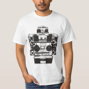 ロボット石Beatbox Tシャツ