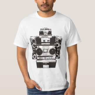 ロボット石Beatbox Tシャツ
