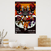 ロボット神赤松ポスター1 ポスター (キッチン)