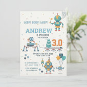 ロボット科学者の誕生日 招待状 (スタンド正面)