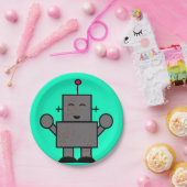 ロボット紙プレート ペーパープレート (パーティー)