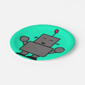 ロボット紙プレート ペーパープレート (アングル)