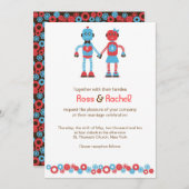 ロボット結婚ラブv.2 招待状 (正面/裏面)