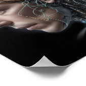 ロボット脳人工知能 ポスター (角)