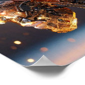 ロボット脳人工知能 ポスター (角)