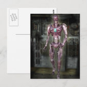 ロボット葉書 ポストカード (正面/裏面)