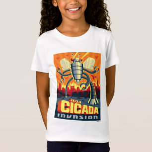 ロボット蝉 Tシャツ