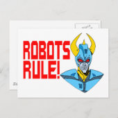 ロボット規則 ポストカード (正面/裏面)