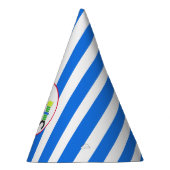 ロボット誕生会の帽子縞で飾り、 パーティーハット (右)