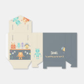 ロボット誕生日パーティーキッズ フェイバーボックス (折り畳みなし)