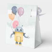 ロボット誕生日パーティーキッズ フェイバーボックス (裏面サイド)