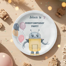 ロボット誕生日パーティーキッズ