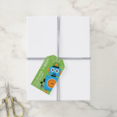 ロボット誕生日パーティーパーティーお願い感謝ラベル☆★ ギフトタグ (より糸付き)