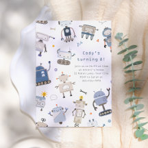 ロボット誕生日パーティー