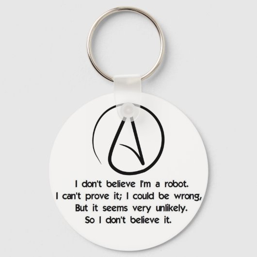ロボット論理 キーホルダー (正面)