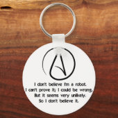 ロボット論理 キーホルダー (正面)