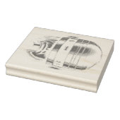 ロボット警官ヘルメット ラバースタンプ (スタンプ)