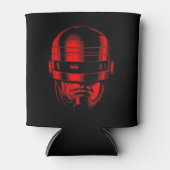 ロボット警官ヘルメット 缶クーラー (正面)