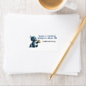 ロボット赤ちゃんシャワーストーリータイムモードONブックラベル ラベル (インサイチュ)