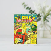 ロボット軍宇宙侵入 ポストカード (スタンド正面)