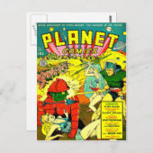 ロボット軍宇宙侵入 ポストカード (正面/裏面)