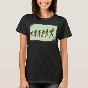 ロボット進化科学技術ロボット Tシャツ