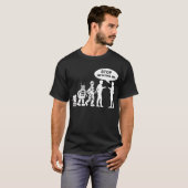 ロボット進化 Tシャツ (正面フル)