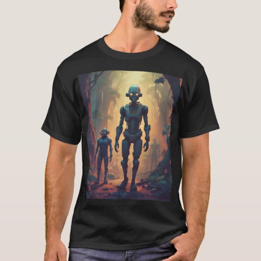 ロボット達 Tシャツ (正面)