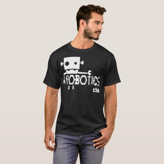 ロボット部 Tシャツ (正面フル)