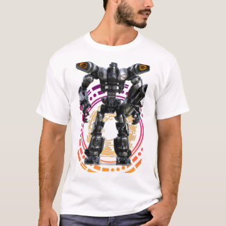 ロボット重機クラシック械ターミネータTシャツ Tシャツ