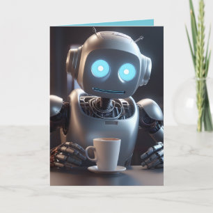 ロボット飲みコーヒー シーズンカード