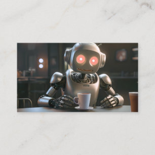 ロボット飲みコーヒー ロイヤリティカード