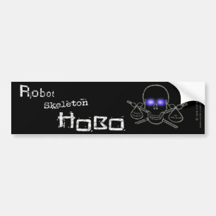 ロボット骨格ホボ バンパーステッカー