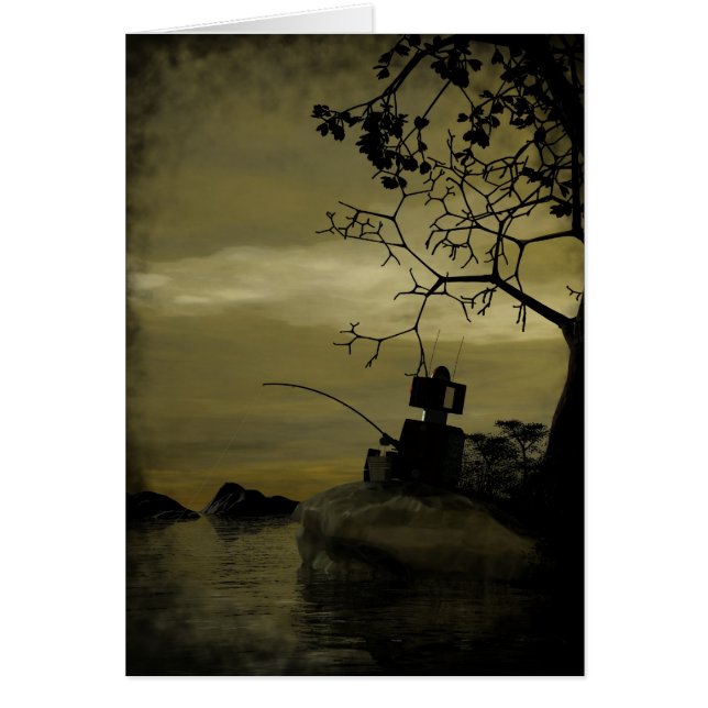 ロボット魚釣りカード (正面)