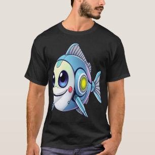 ロボット魚 Tシャツ