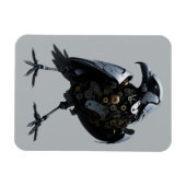 ロボット鳥 マグネット (横)