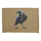 ロボット鳥 枕カバー (正面)