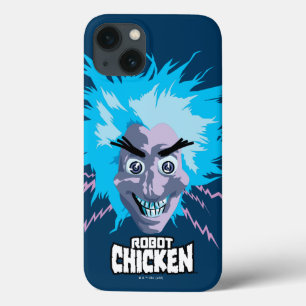 ロボット鶏サイエンティストヘッドグラフィック iPhone 13ケース