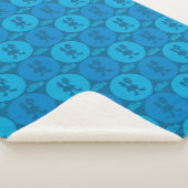 ロボット鶏サークルパターン シェルパブランケット (3/4)