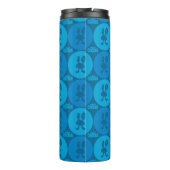 ロボット鶏サークルパターン タンブラー (裏面)