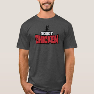 ロボット鶏ロゴ Tシャツ