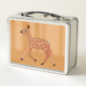 ロボット鹿ランチボックス メタルランチボックス (裏面)