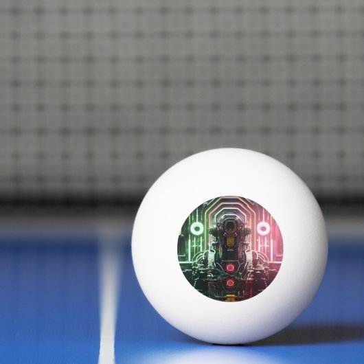 ロボット1の3つ星ピンポンボール 卓球ボール (ネット)